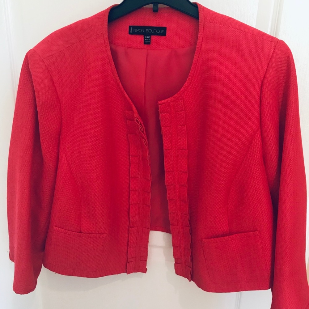 NIPON BOUTIQUE short pink jacket